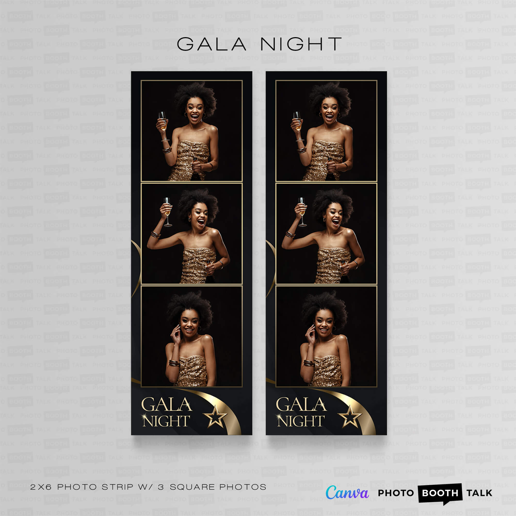 Gala Night 2 - Square - For Canva - Image 4