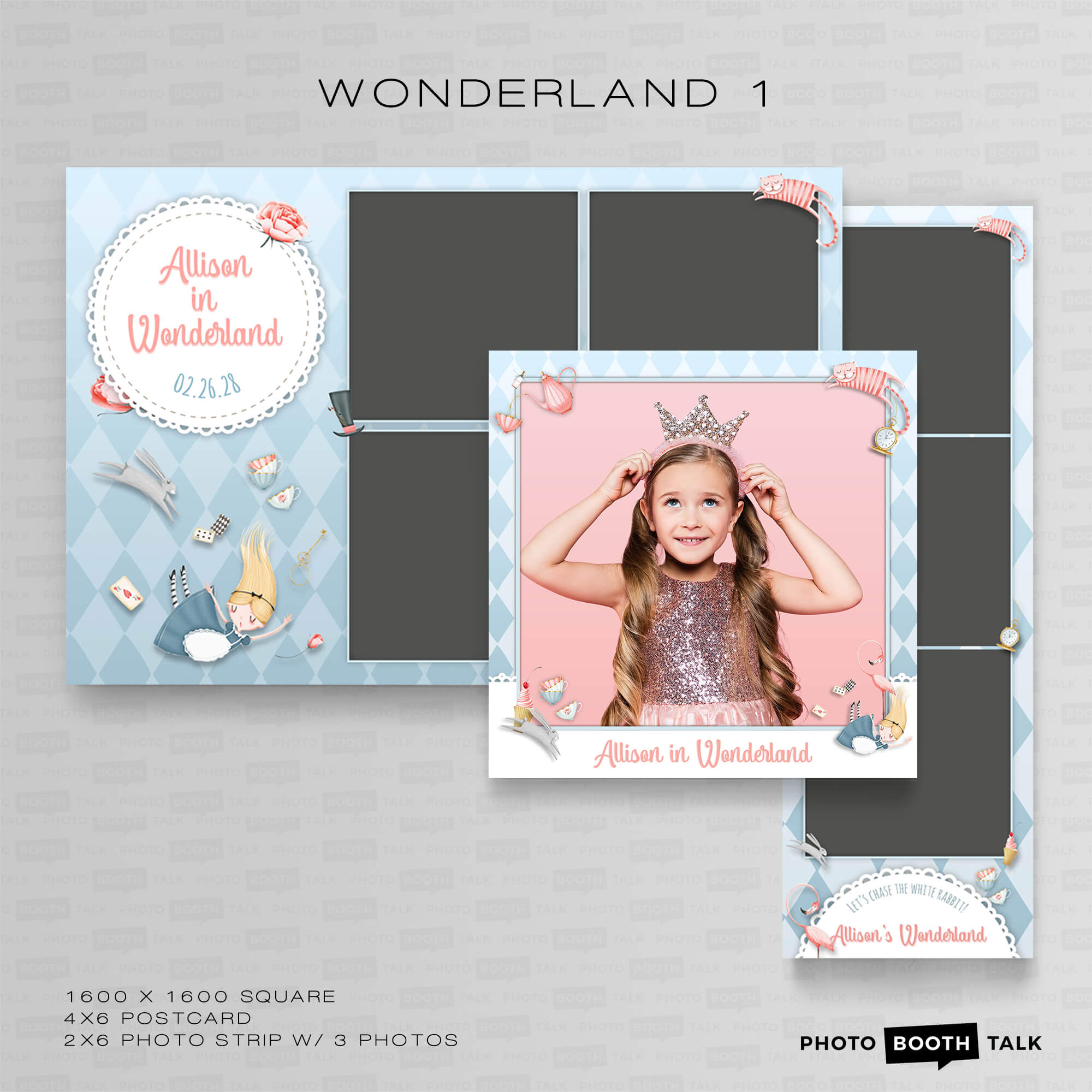 Wonderland 1 - Square - Photoshop PSD Files