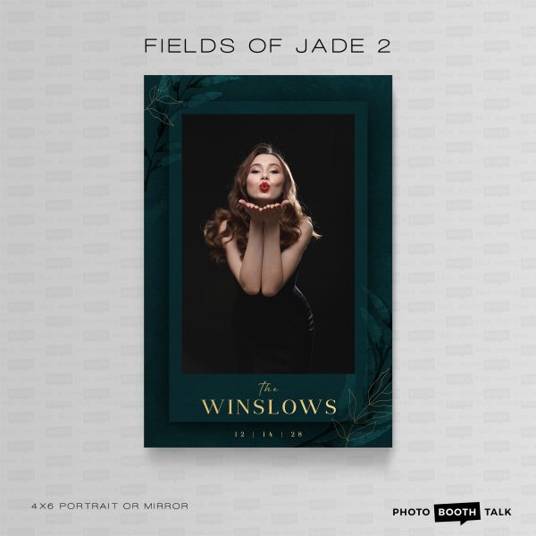 Fields of Jade 2 - Portrait Mirror  - Photoshop PSD Files