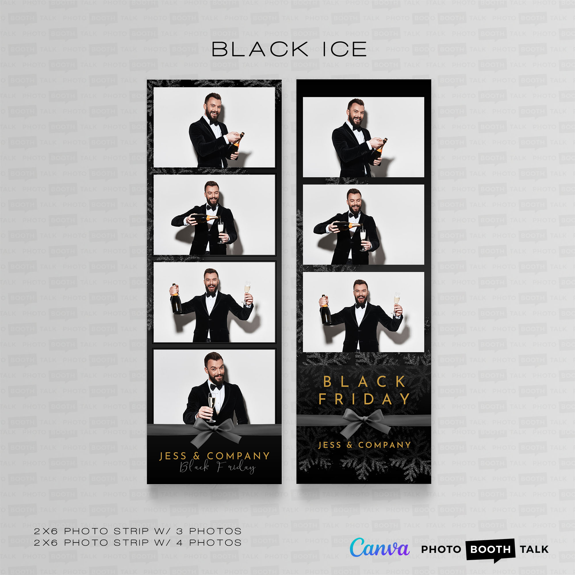 Black Ice 1 - For Canva - Image 3