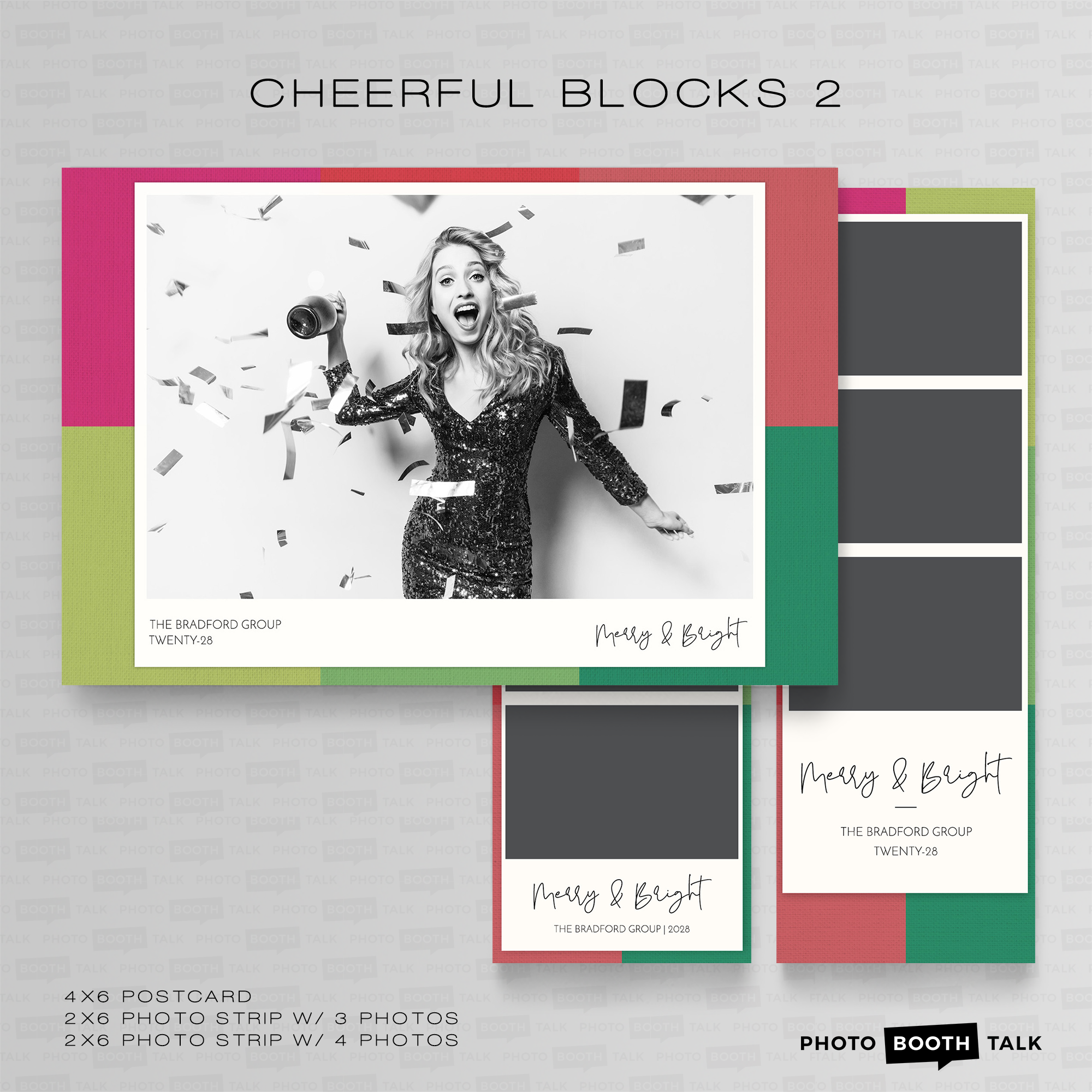 Cheerful Blocks 2 - For Darkroom Booth