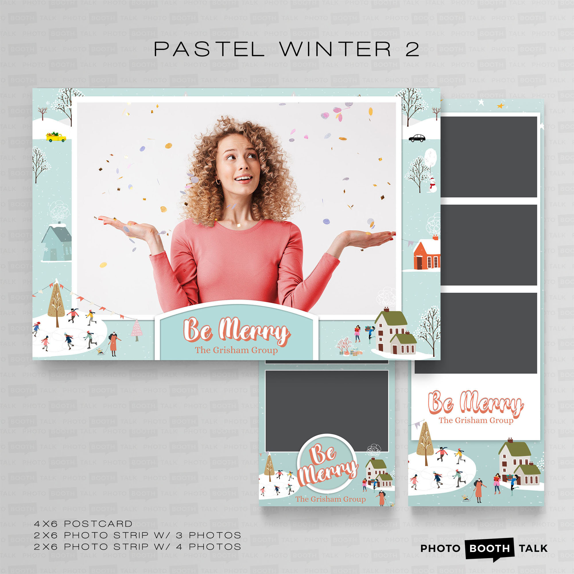 Pastel Winter 2 - For Canva
