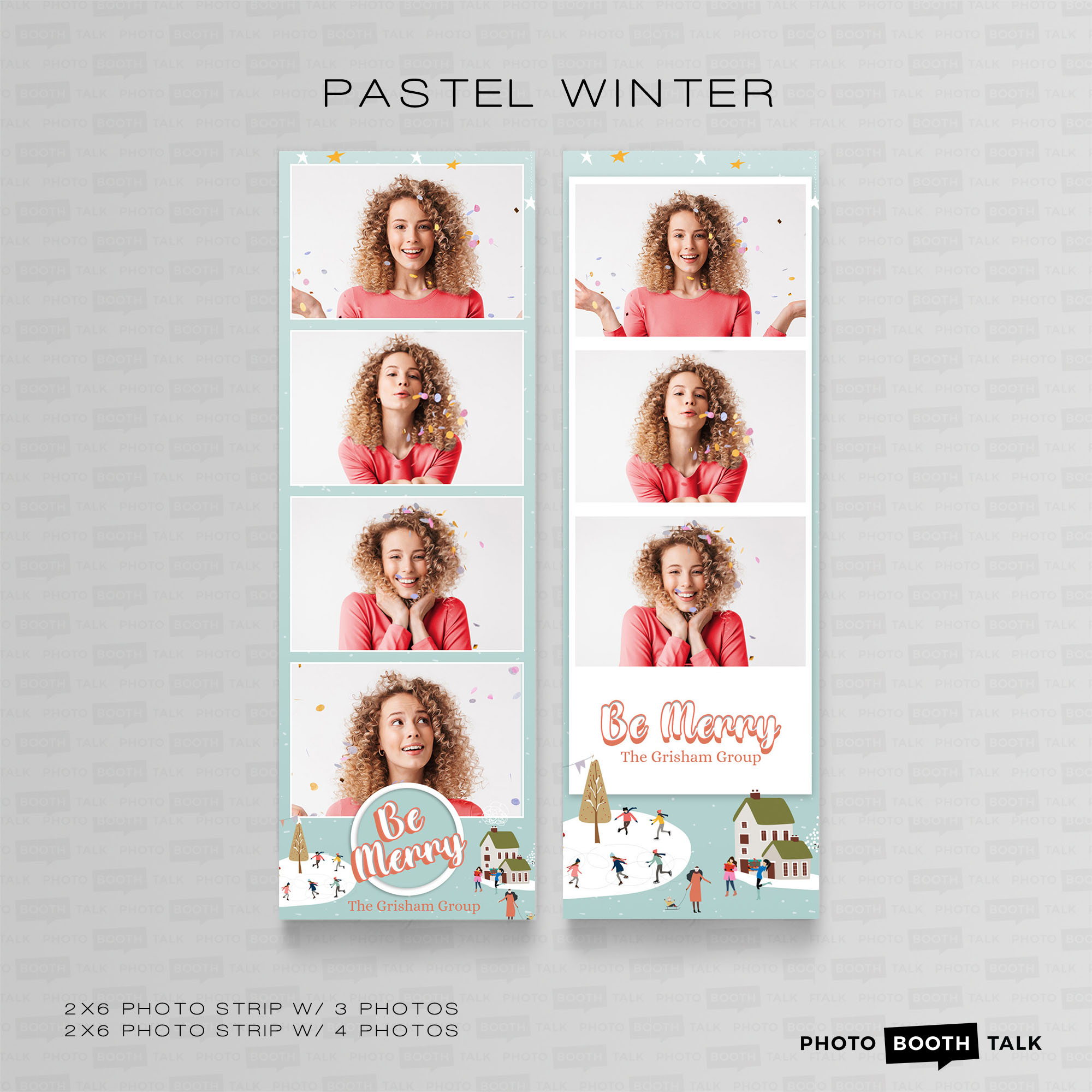 Pastel Winter 2 - For Canva - Image 3