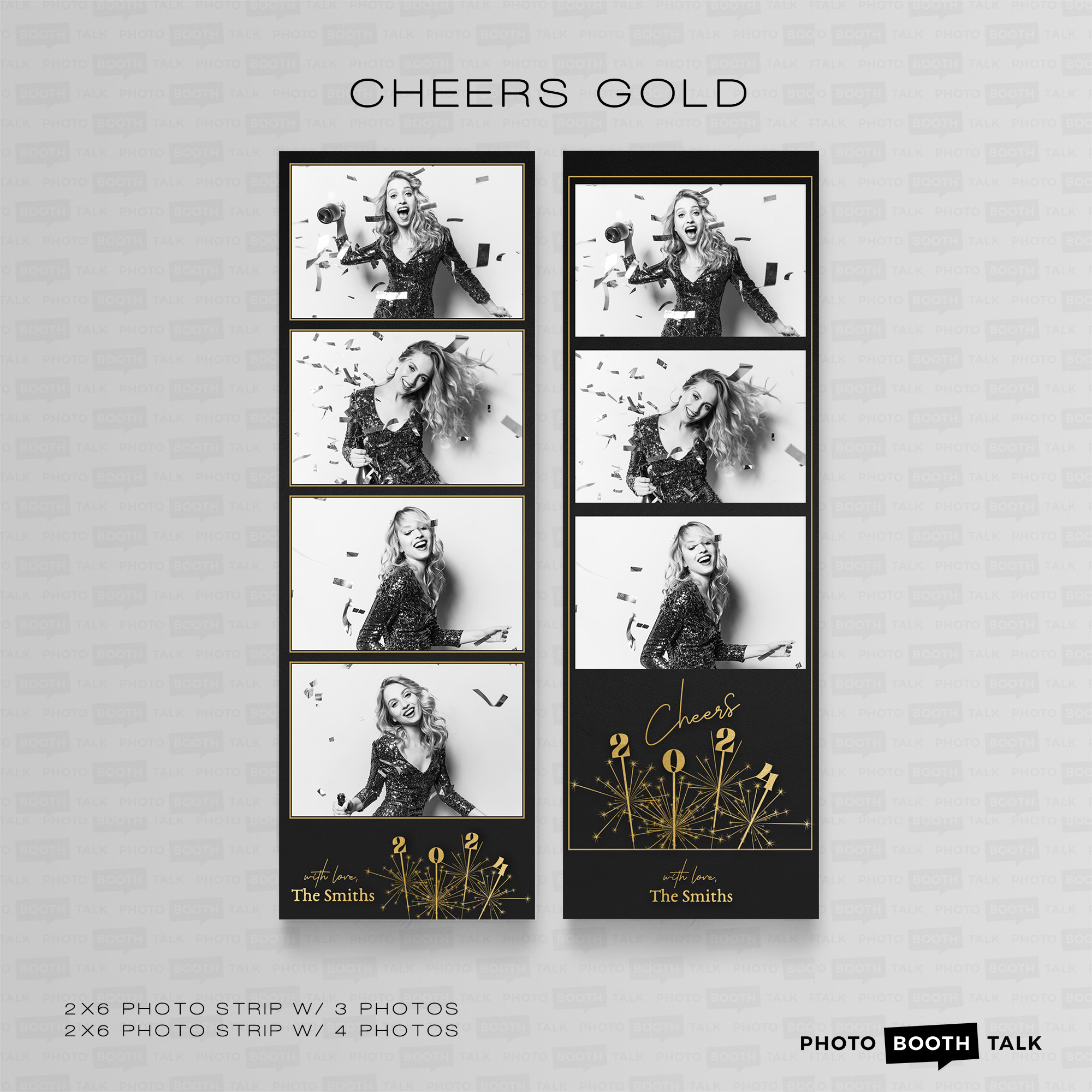 Cheers Gold 2 - For Canva - Image 3