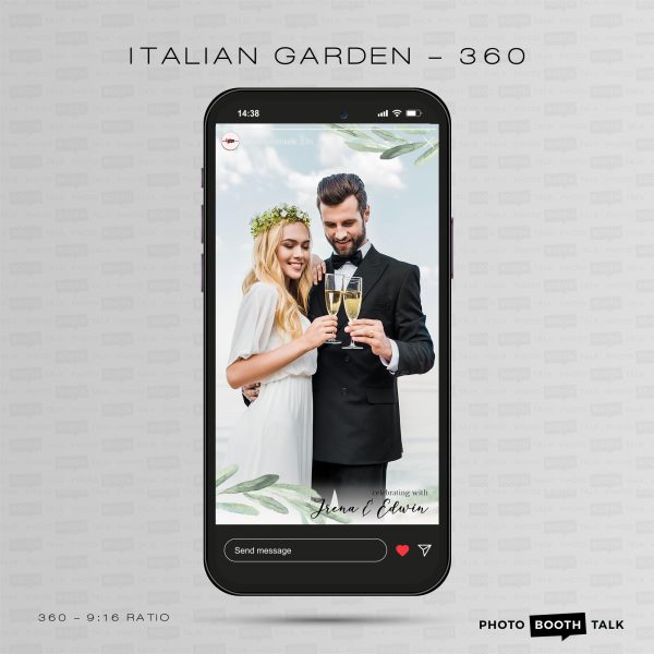 Italian Garden - 360 - For Canva