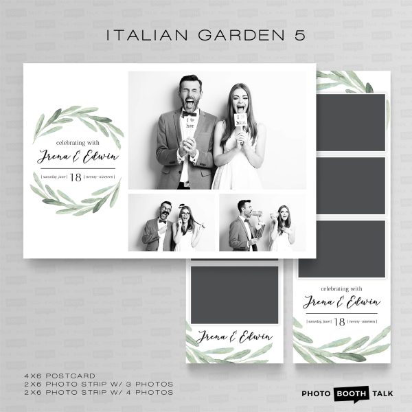 Italian Garden 5 - For Canva