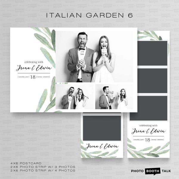 Italian Garden 6 - For Canva