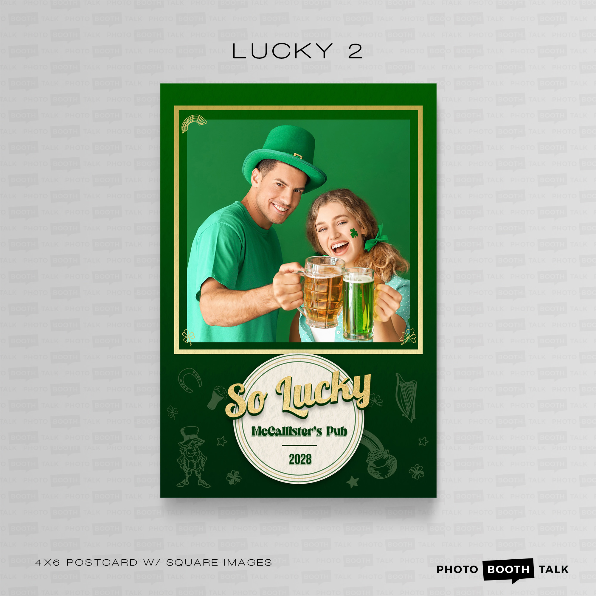 Lucky 2 - Square - For Canva - Image 3