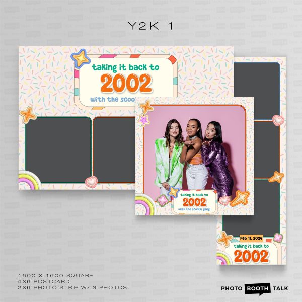 Y2K 1 - Square - For Canva