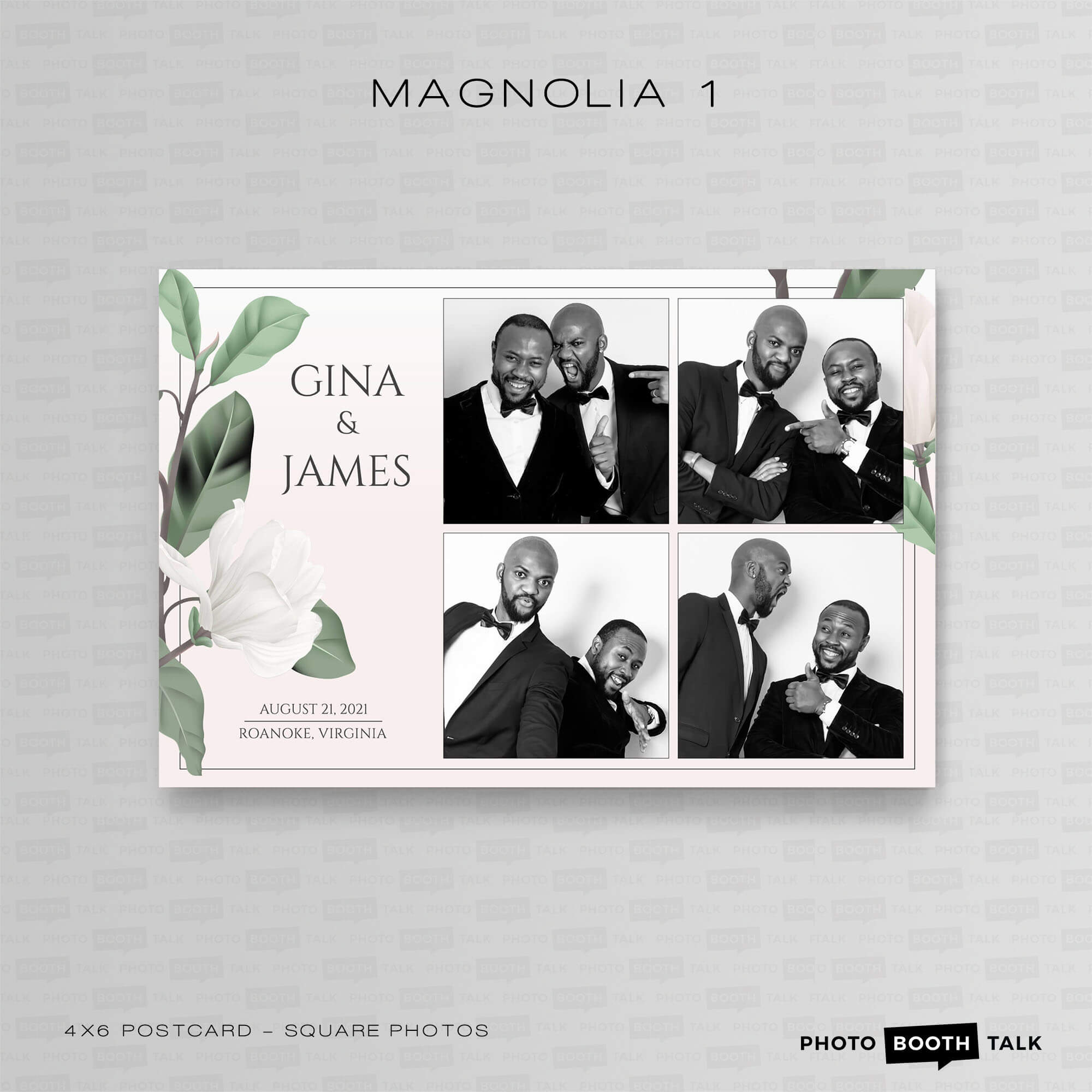 Magnolia 1 - Square - For Canva - Image 2