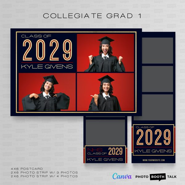 Collegiate Grad Gold 1 - For Canva