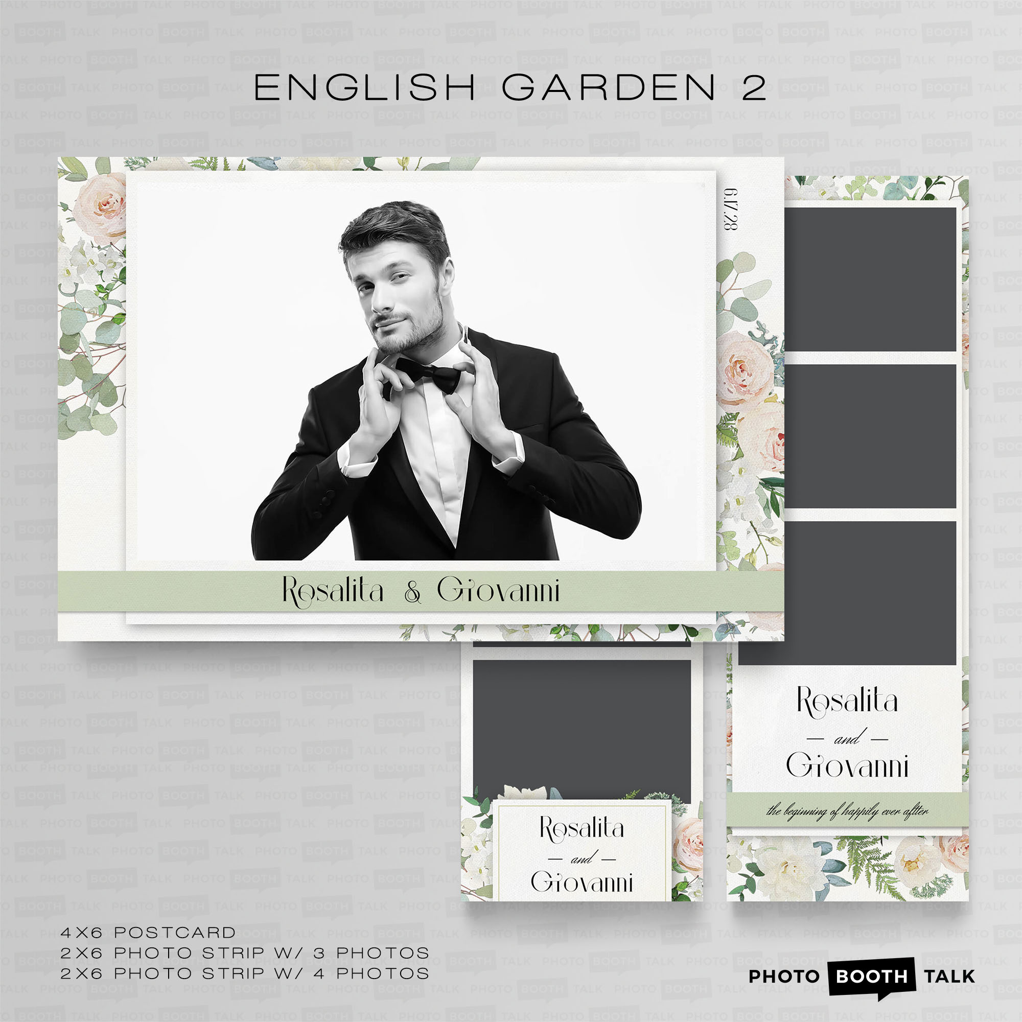 English Garden 2 - For Canva
