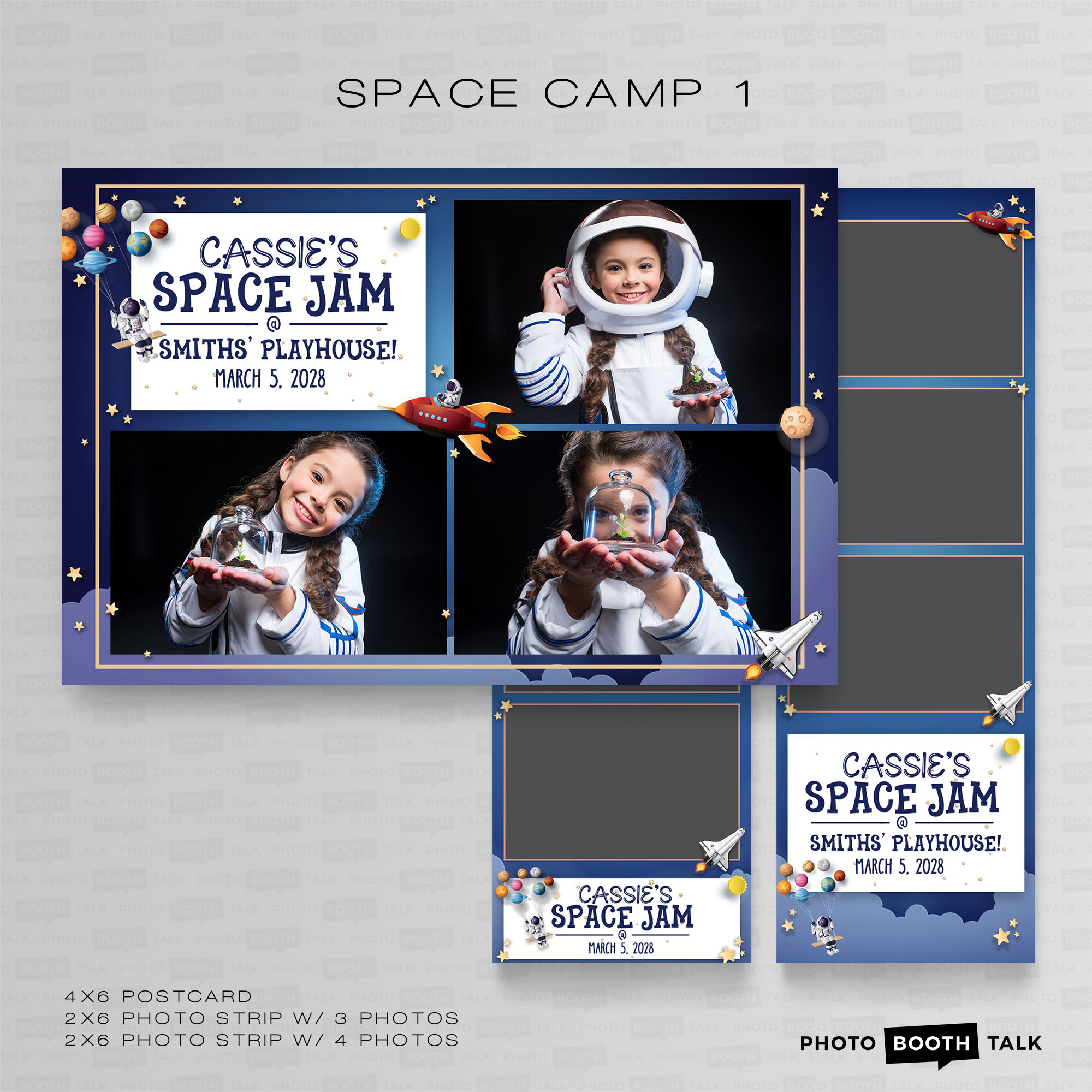 Space Camp 1 - Photoshop PSD Files