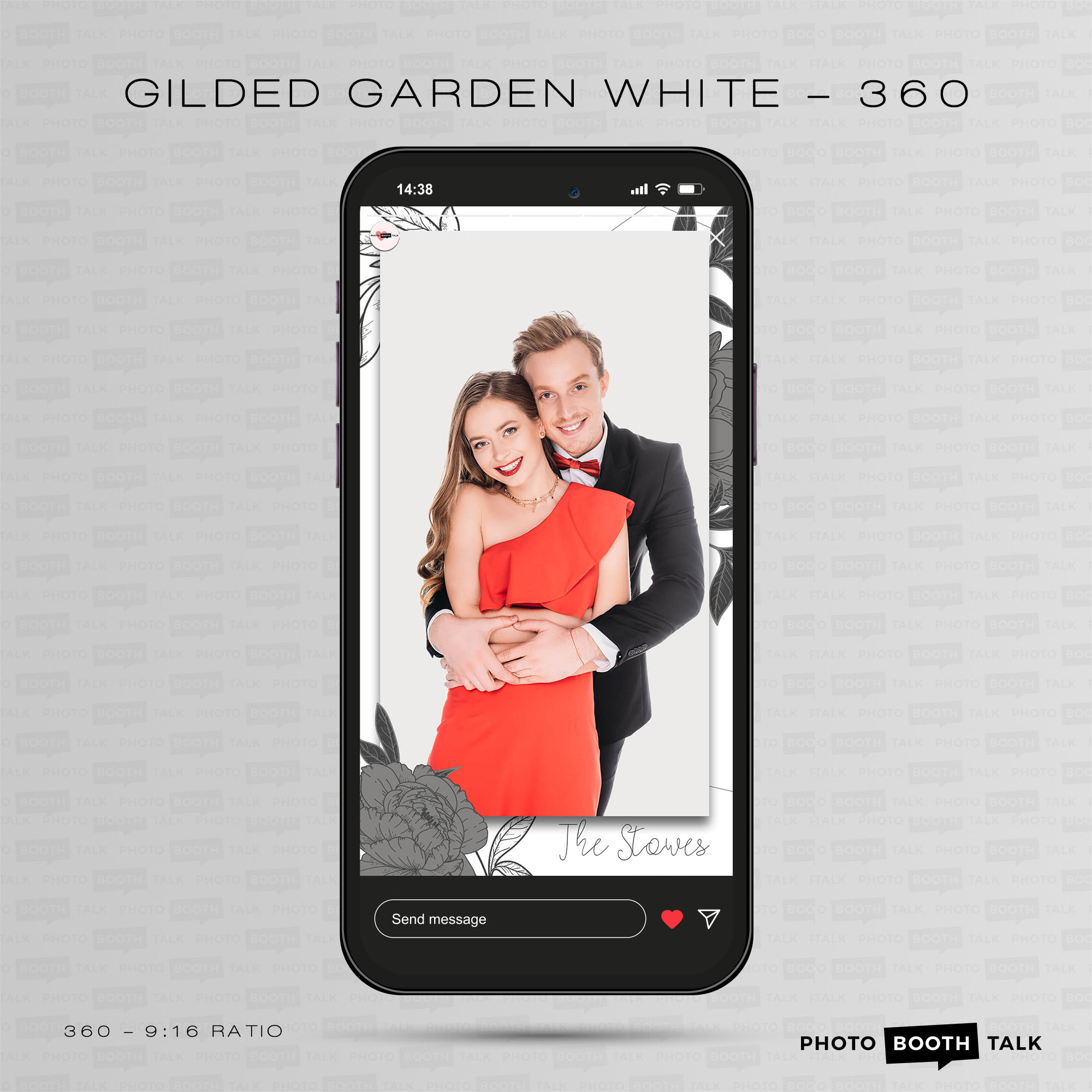 Gilded Garden White - 360 - For Canva