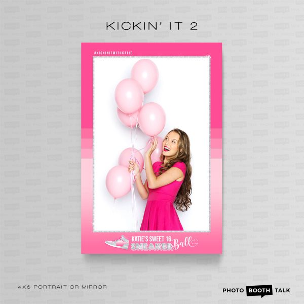 Kickin It 2 - Portrait Mirror - For Canva