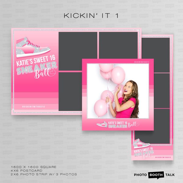 Kickin It 1 - Square - For Canva