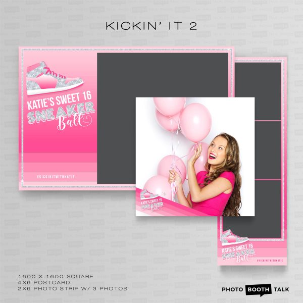 Kickin It 2 - Square - For Canva