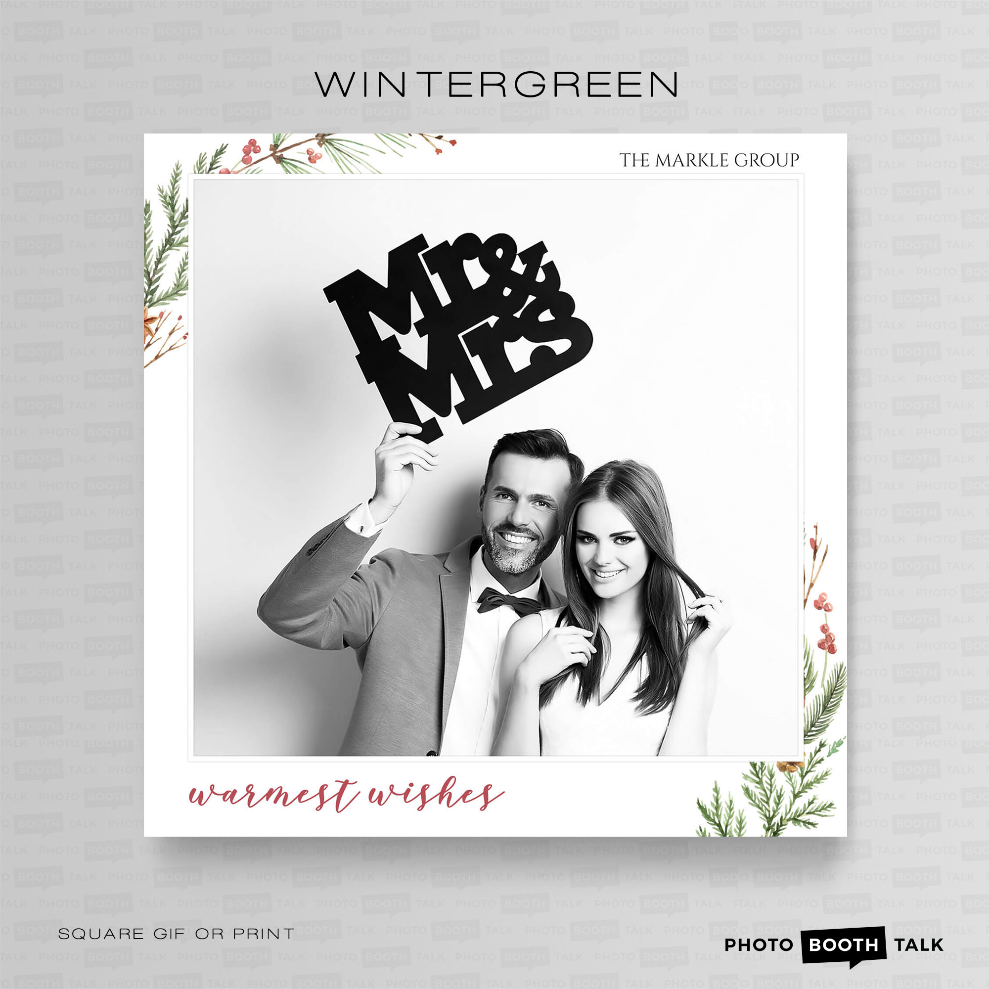 Wintergreen - Square - For Canva