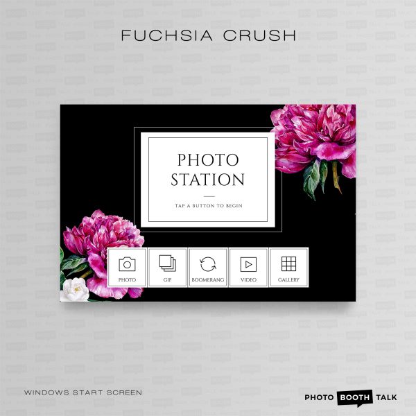 Fuchsia Crush - PC Welcome Screen