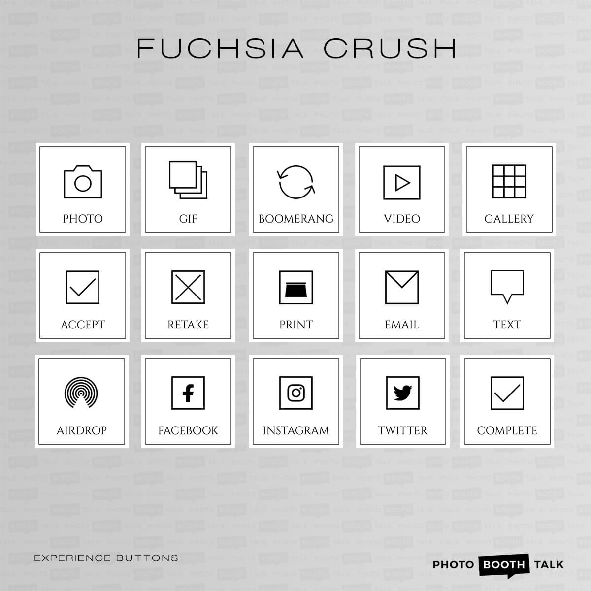 Fuchsia Crush – Windows Welcome Screen & Buttons for Canva | Photo ...