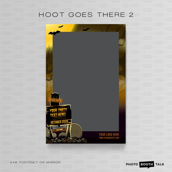 Hoot Goes There 2 - Portrait Mirror - For Canva