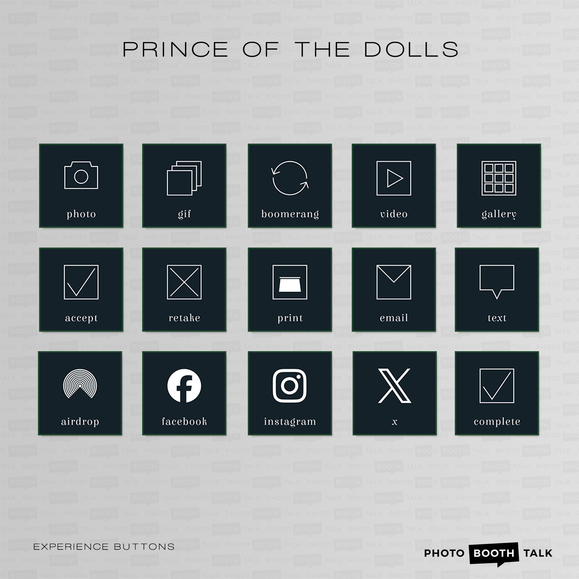 Prince of the Dolls - iPad Welcome Screen & Buttons for Canva - Image 2