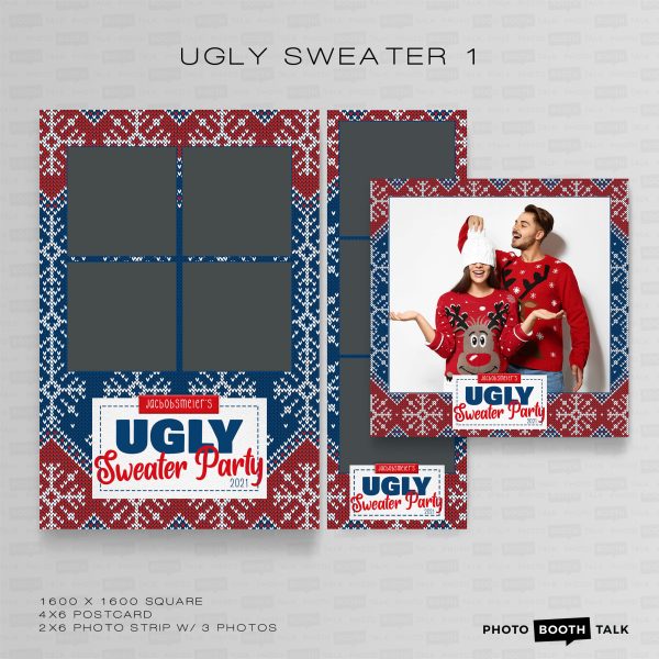 Ugly Sweater 1 - Square - For Canva