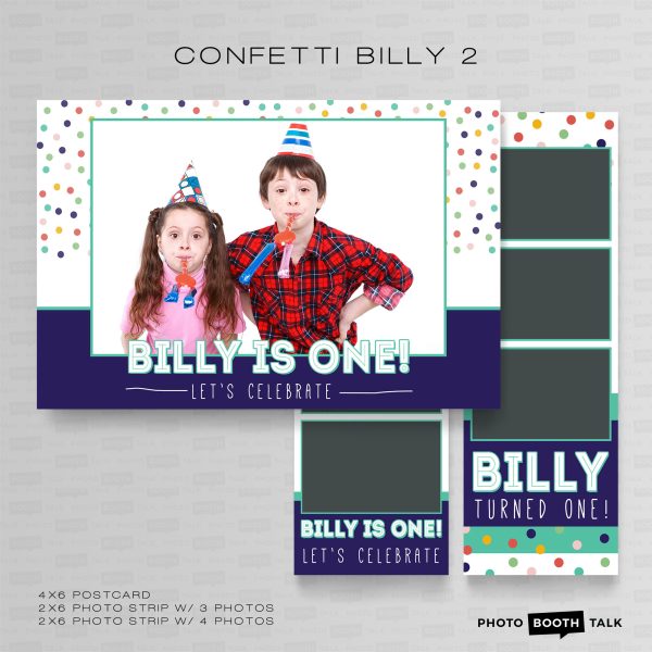 Confetti Billy 2 - For Canva