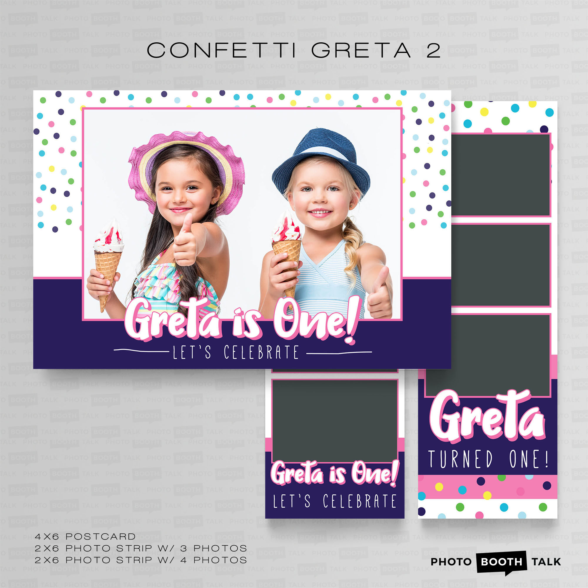 Confetti Greta 2 - For Canva