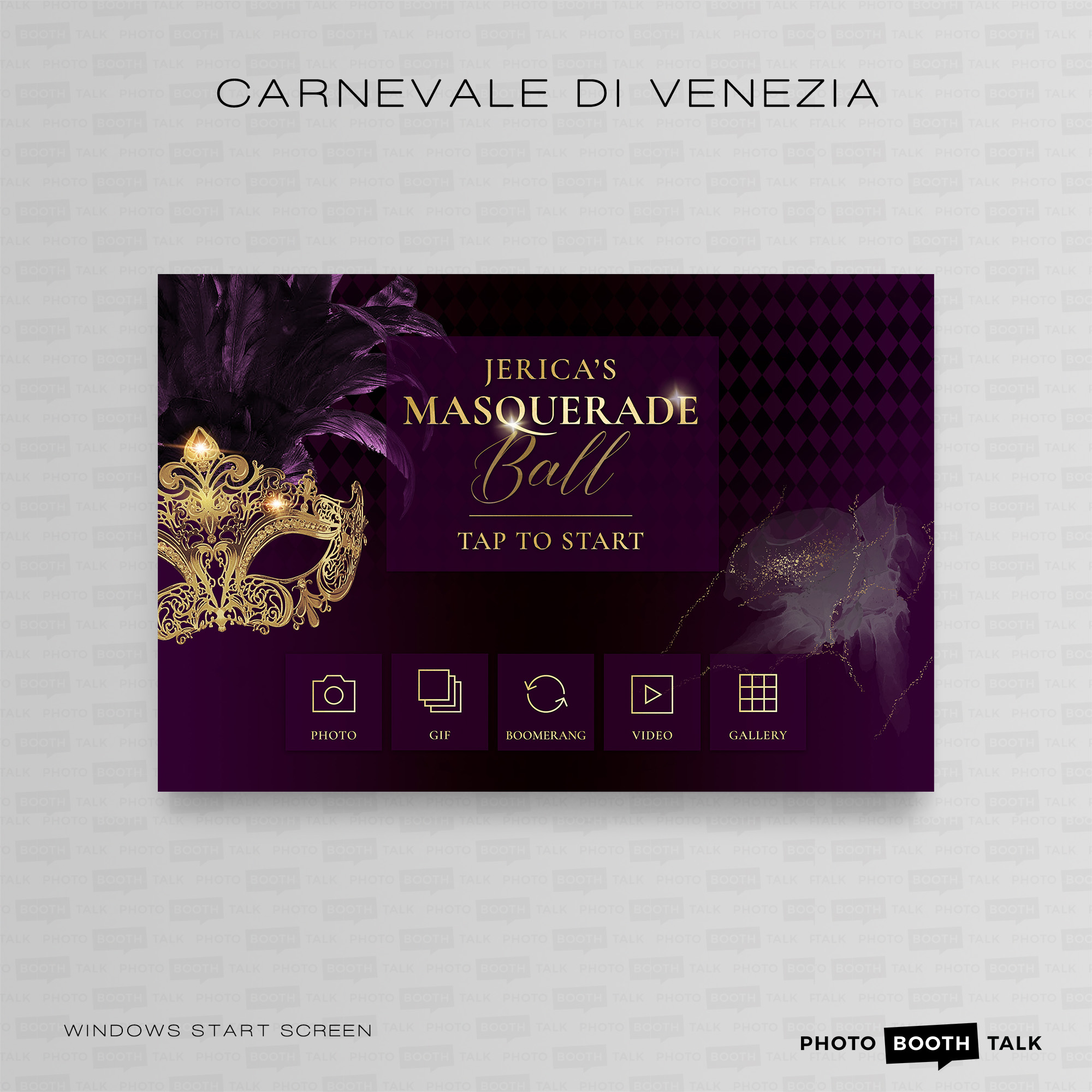 Carnevale di Venezia - PC Welcome Screen