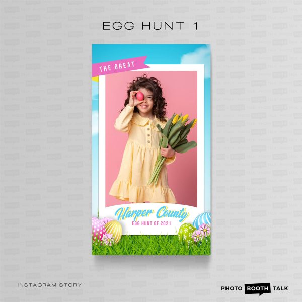 Egg Hunt 1 - Story - For Canva
