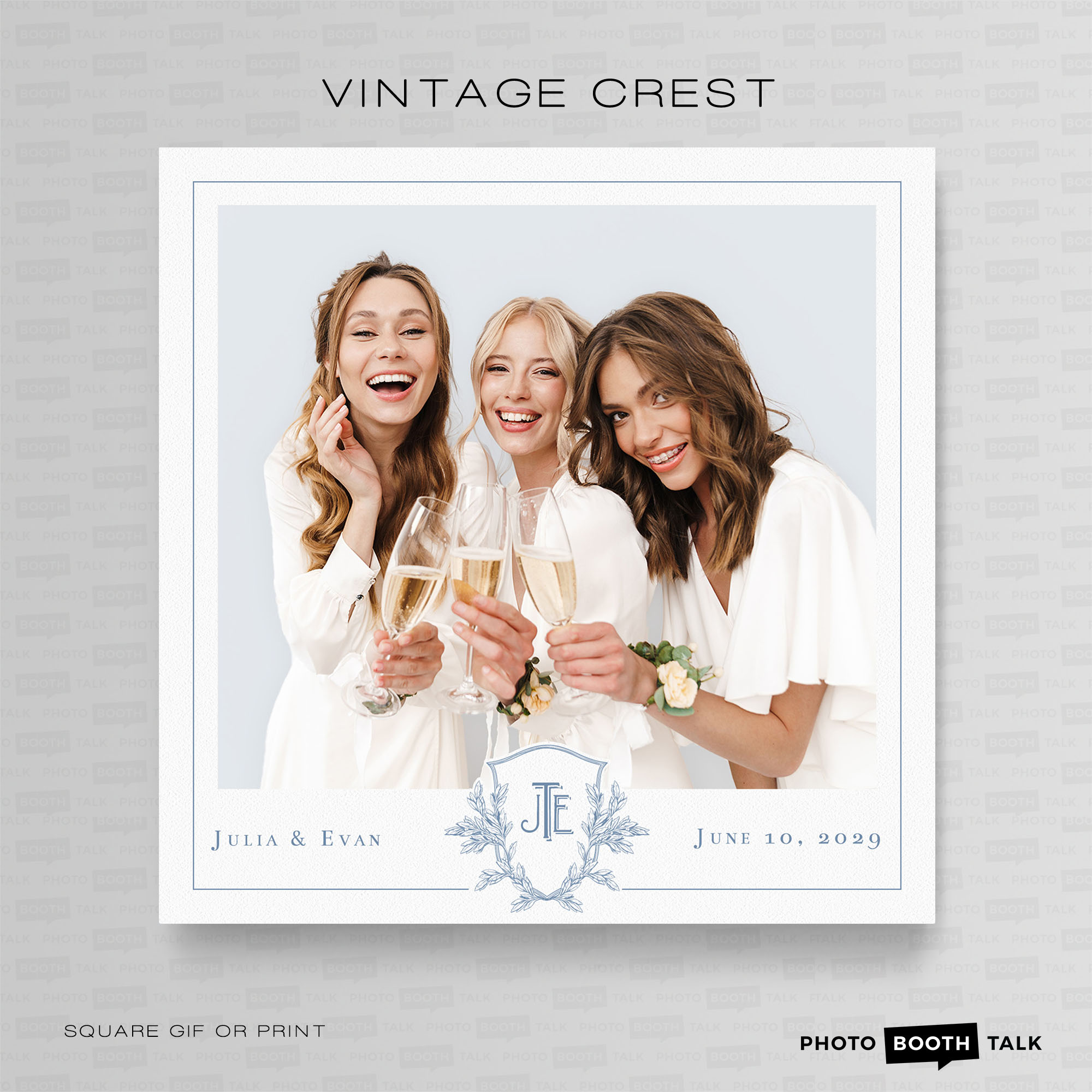 Vintage Crest 2 - Square - Photoshop PSD Files - Image 3