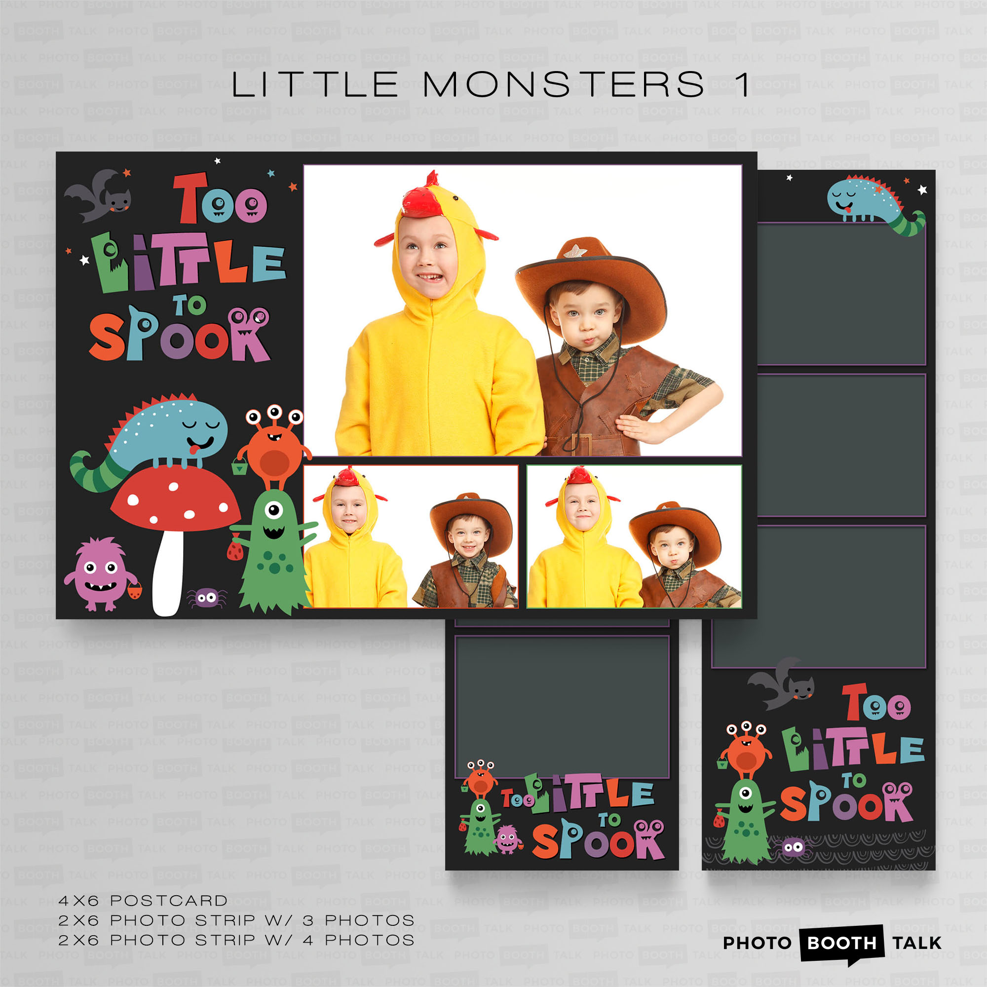 Little Monsters 1 - For Canva