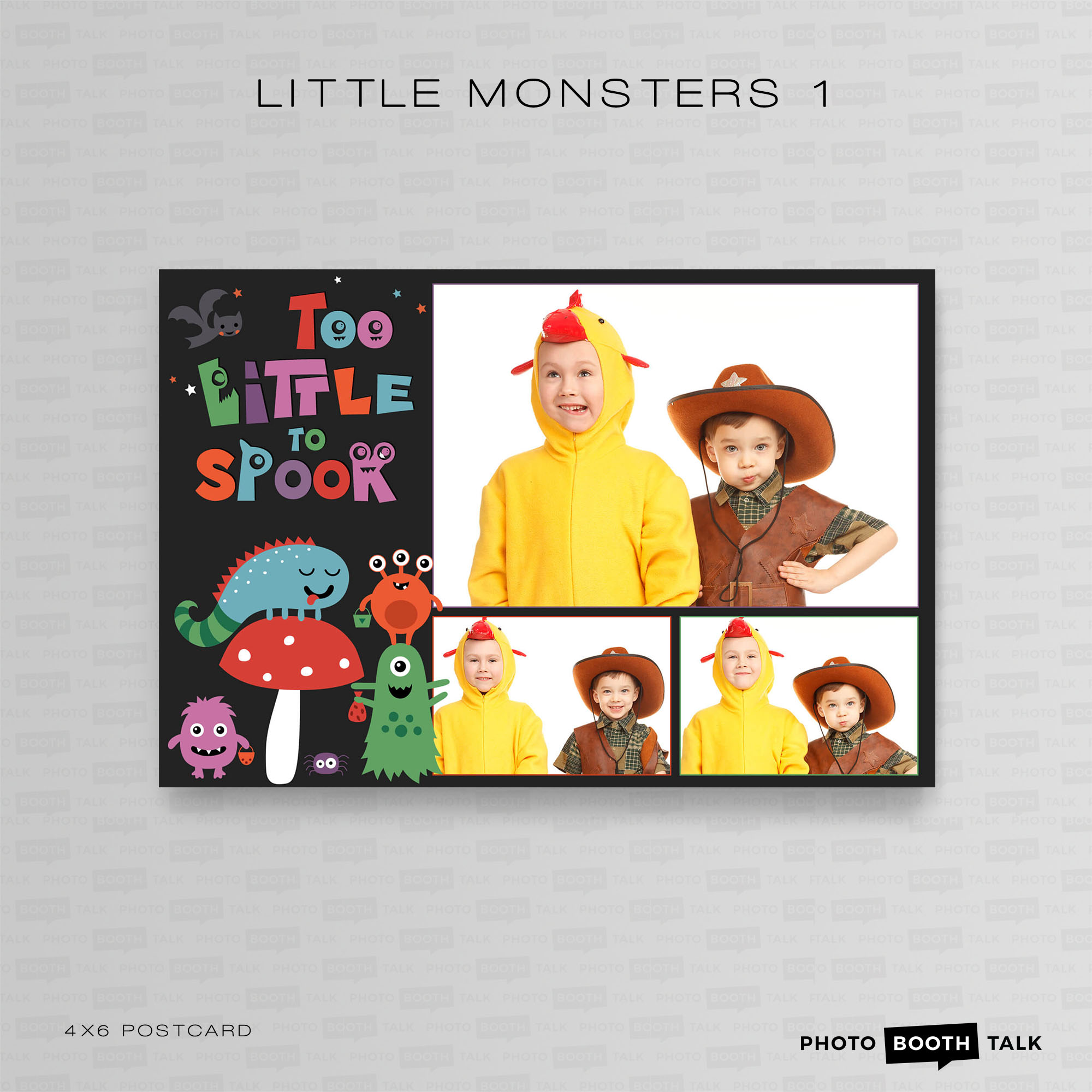 Little Monsters 1 - For Canva - Image 2