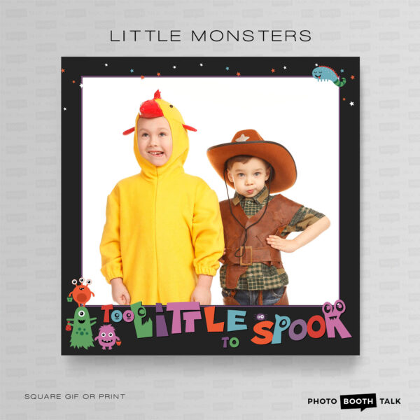 Little Monsters - Square - For Canva
