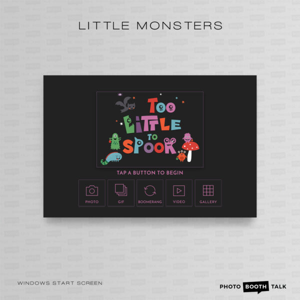 Little Monsters - PC Welcome Screen