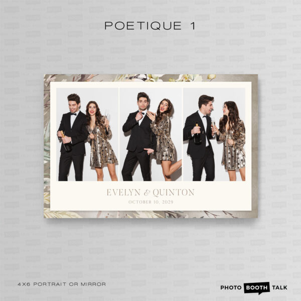 Poetique 1 - Portrait Mirror  - Photoshop PSD Files