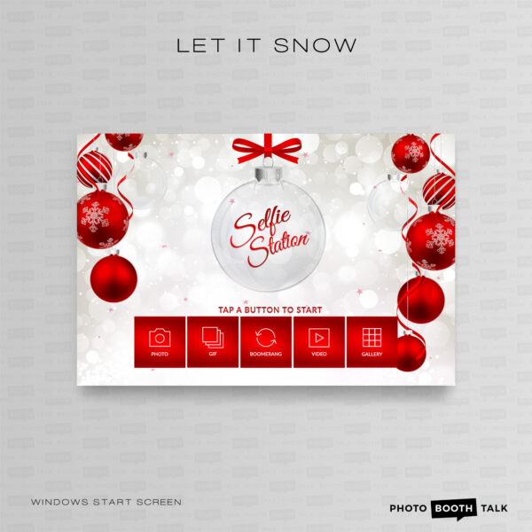 Let it Snow - PC Welcome Screen