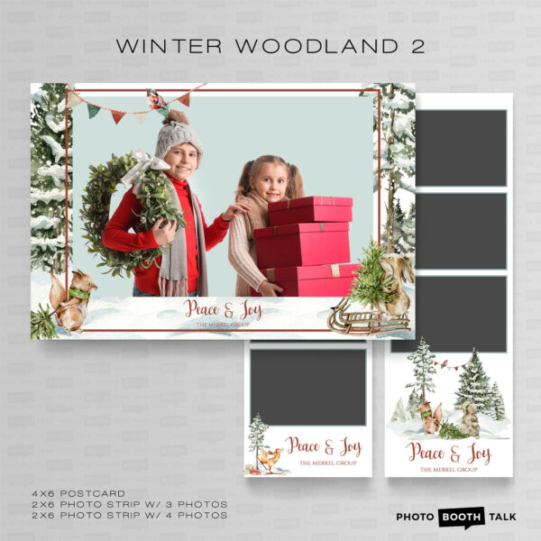 Winter Woodland 2 - Photoshop PSD Files