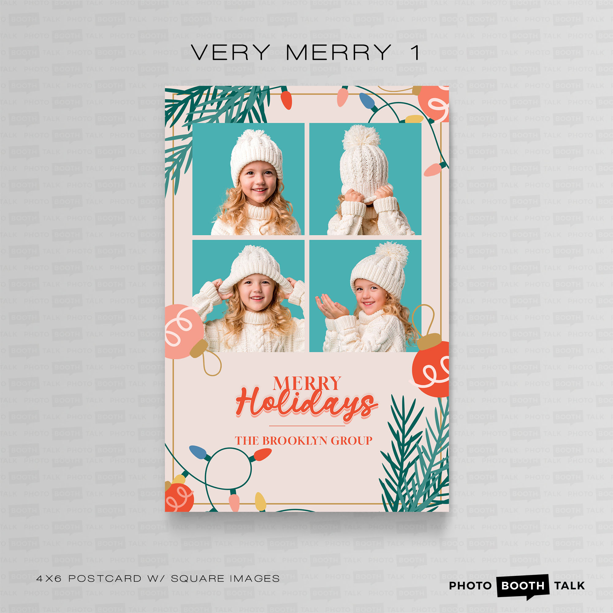Very Merry 1 - Square - For Canva - Image 2