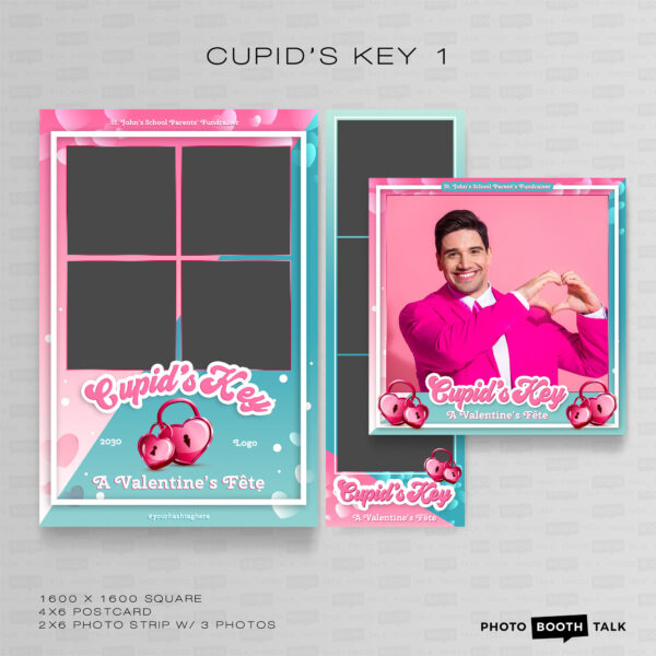 Cupid's Key 1 - Square - Photoshop PSD Files