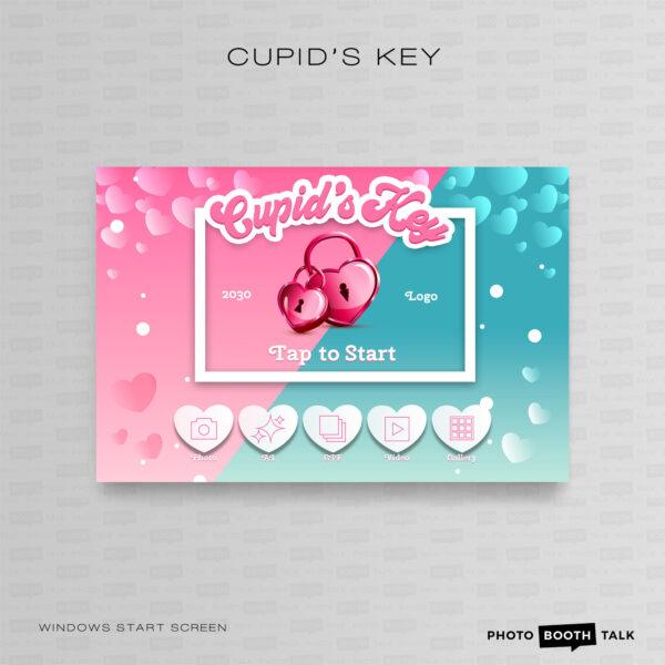 Cupid's Key - PC Welcome Screen
