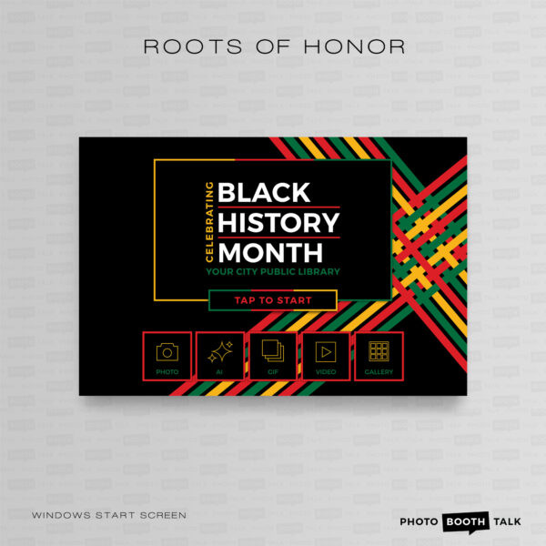 Roots of Honor - PC Welcome Screen