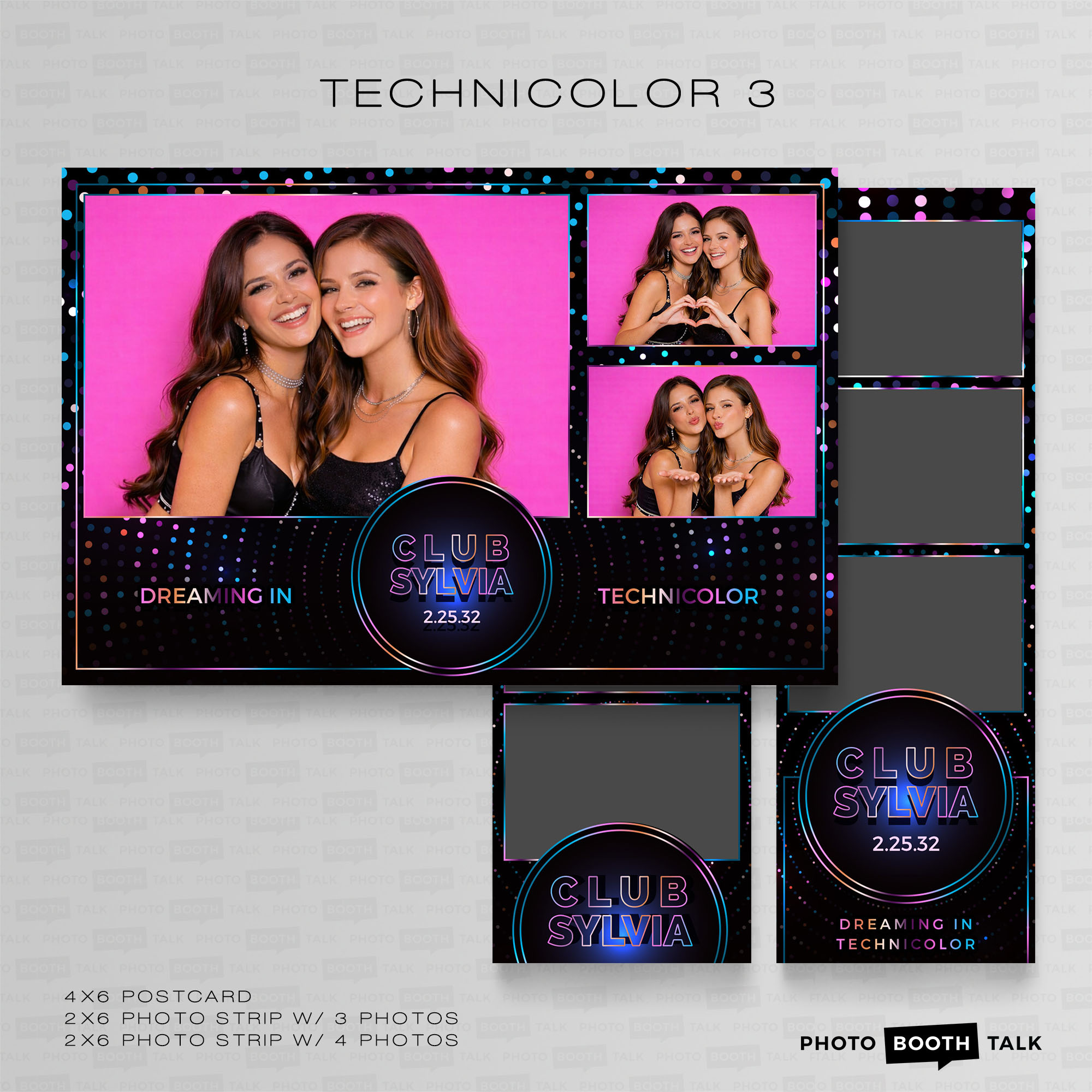 Technicolor 3 - Photoshop PSD Files