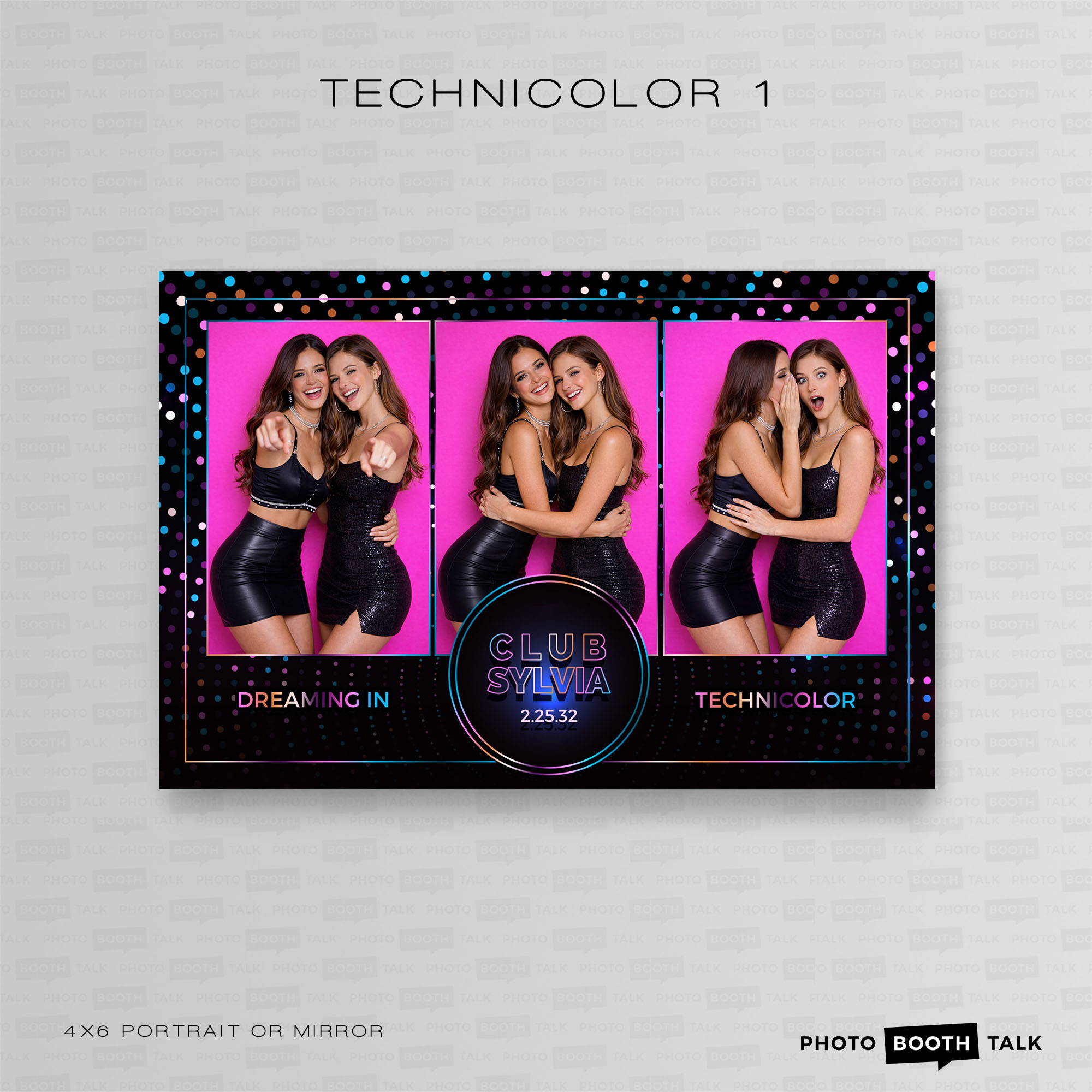 Technicolor 1 - Portrait Mirror - Photoshop PSD Files