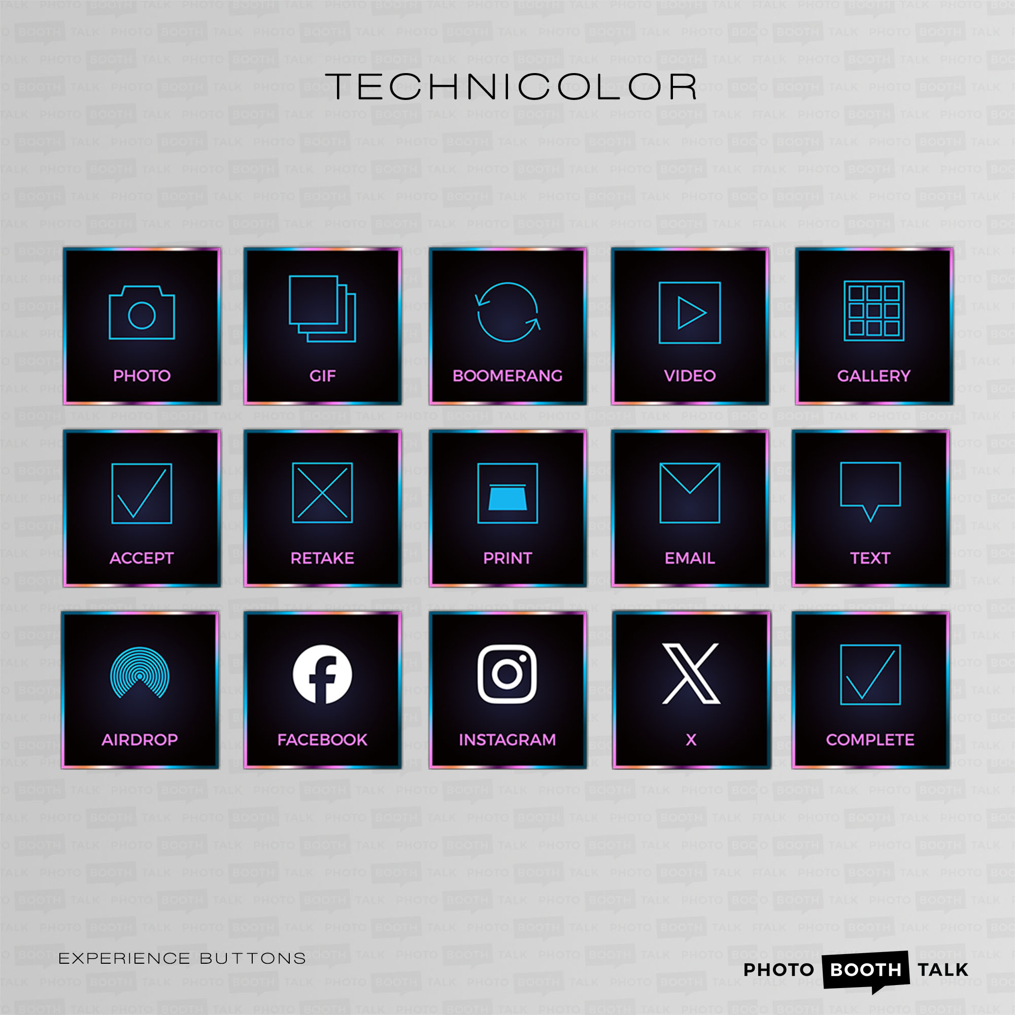 Technicolor - iPad Welcome Screen & Buttons - Image 2