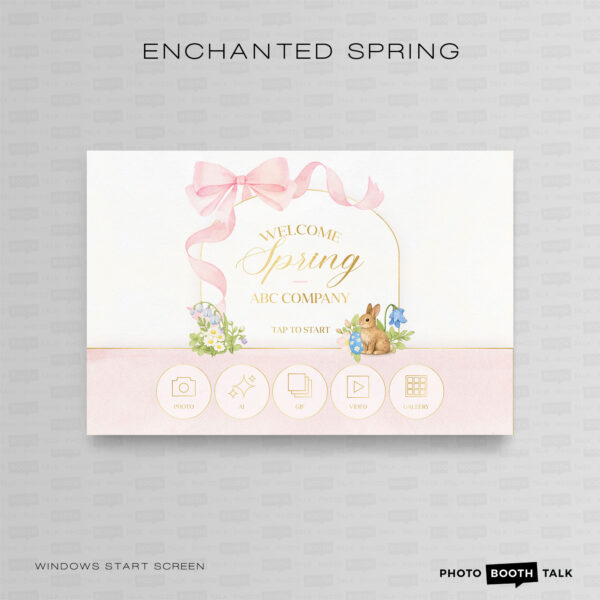 Enchanted Spring - PC Welcome Screen