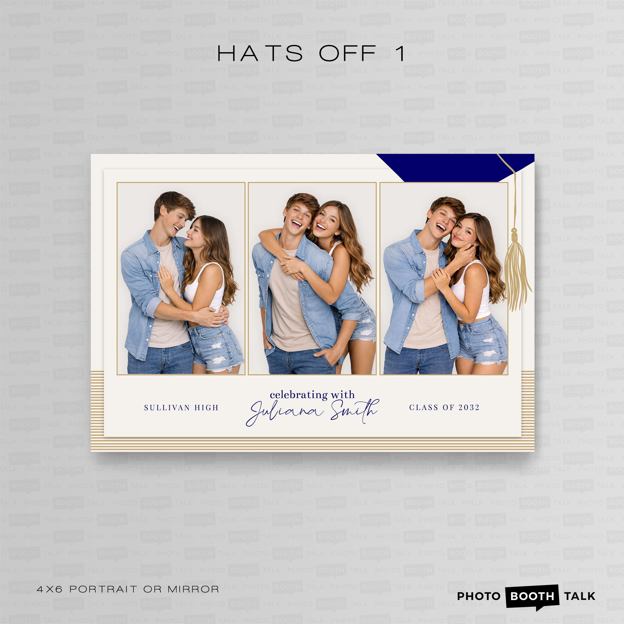 Hats Off 1 - Portrait Mirror - Photoshop PSD Files