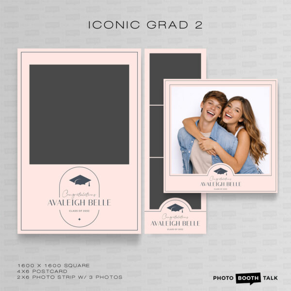 Iconic Grad 2 - Square - Photoshop PSD Files