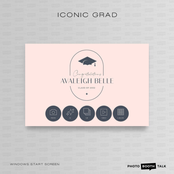 Iconic Grad - PC Welcome Screen